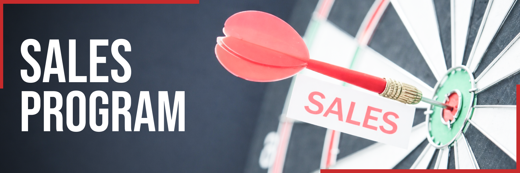 Sales Program Banner